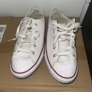 Converse Chuck Taylor White Canvas Sneakers